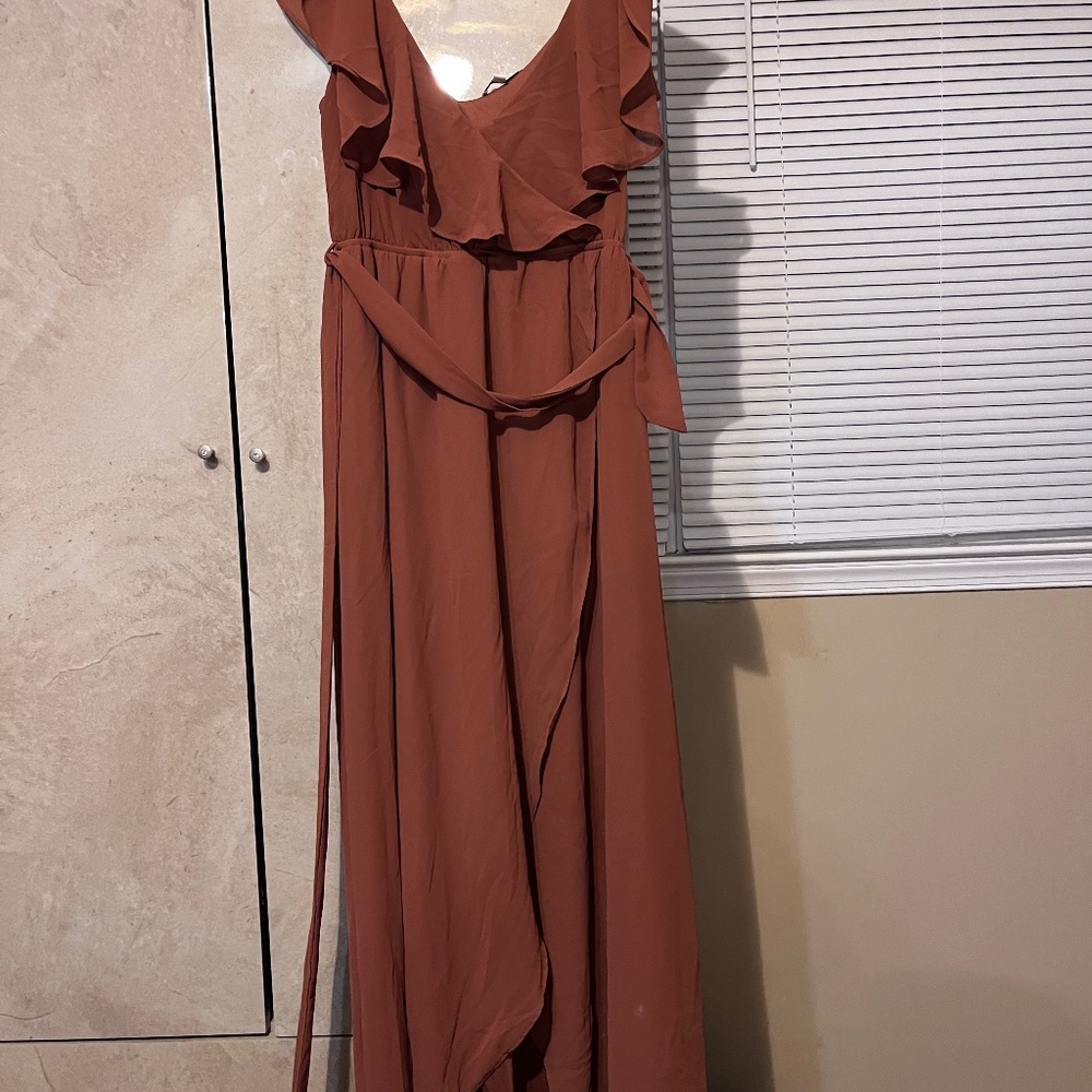 Baltic Born orange dress